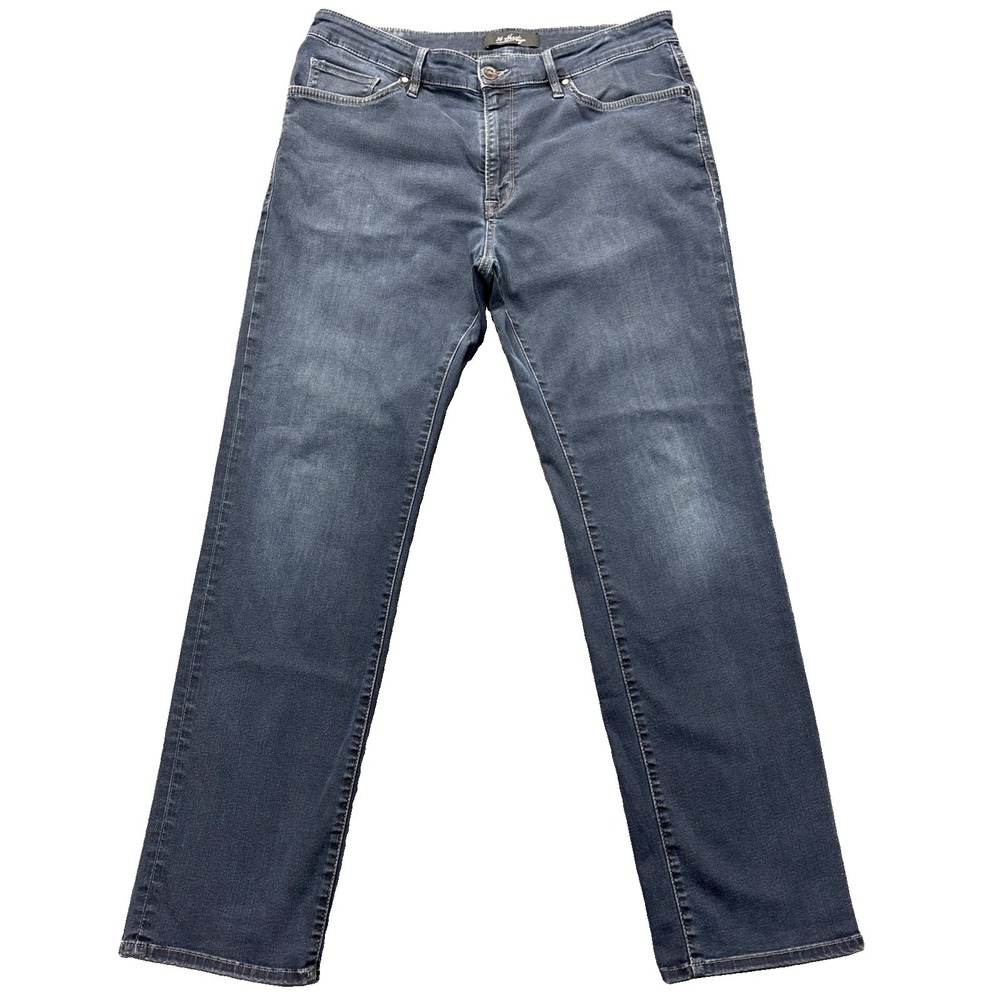 34 Heritage Jeans Mens 36x31 Charisma Comfort-Rise Classic Blue Denim Streetwear